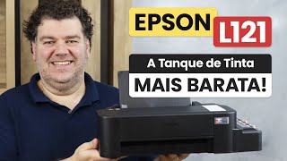 Impressora Epson L121 a mais Barata mas vale a pena [upl. by Etyak]