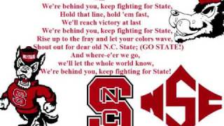 NC State Fight Song New Clear Version [upl. by Merilee290]