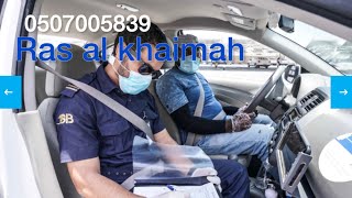 Ras al khaimah driving test belhasa test gra test [upl. by Yelrebmik395]