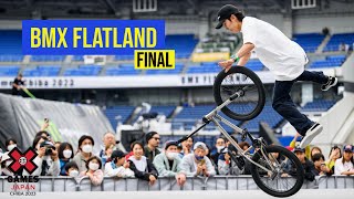 BMX Flatland FULL COMPETITION  X Games Japan 2023 [upl. by Eelime677]