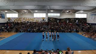 Branham High School Freshmen Hoco Cheer 2019 [upl. by Neeuq]