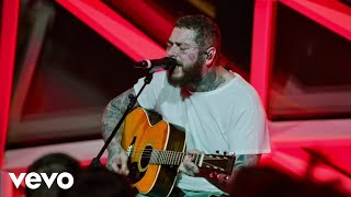 Post Malone  Last Kiss Acoustic – One Night in Rome Italy 2022 [upl. by Nadabb867]