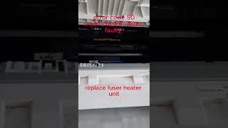 HP Laserjet Pro MFP M130a Error 50 fuser failure shorts viralvideo trending hpprinter [upl. by Eoz194]