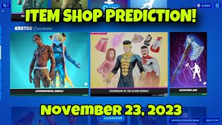 November 23 2023 Fortnite Item Shop CONFIRMED [upl. by Eesdnil519]