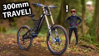 BEHOLD The BOOSTMONSTER  World’s Greatest DH Bike With 300mm of travel [upl. by Hessler730]