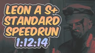 Resident Evil 2 Remake  Leon A Speedrun  11214 [upl. by Proctor]