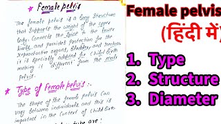 Female PelvisOBG Obstetrics and GynaecologyStructure and Diameters4th Year [upl. by Haelahk774]