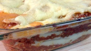 CHEESY LASAGNA  Todds Kitchen [upl. by Ailel]