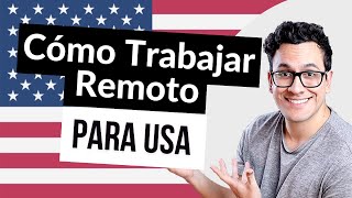 ¿Cómo Trabajar REMOTO para USA como Programador [upl. by Akahs]