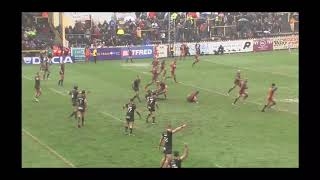 The muddiest Rugby League game ever  Castleford Tigers vs Warrington Wolves [upl. by Suriaj]