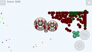 AGARIO MOBILE INSANE SERVER TAKEOVER TROLLING TEAMS [upl. by Gnart]