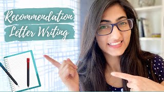 Write an impressive recommendation letter [upl. by Innavoj]