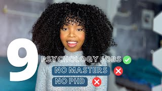 PSYCHOLOGY JOBS WITHOUT A MASTERS OR PHD  CEE THE TRAINEE COUNSELLOR [upl. by Cinimod]