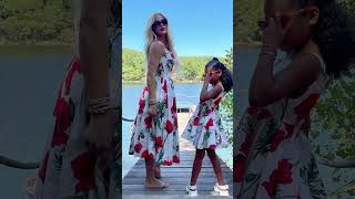 Khloe Kardashians Stunning Look with Daughter True  Matching Dolce and Gabbana Fashion [upl. by Lail]