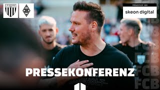 PreMatch Pressekonferenz Borussia Mönchengladbach II H [upl. by Frannie]