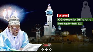 LIVE  Cérémonie Officielle Grand Magal de Touba 2023 [upl. by Soelch]