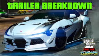 GTA 5  2021 Summer DLC  FULL Trailer Breakdown New Cars Release Date amp More Los Santos Tuners [upl. by Aiciruam]