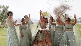 SDE Payal amp Raj  The Westin Rancho Mirage Golf Resort amp Spa Palm Springs  Crazy Hindu wedding [upl. by Cheney]