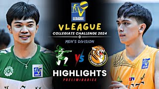 DLSU VS UST Full Game Highlights  VLeague Collegiate Challenge 2024 [upl. by Mathia]