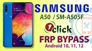 Samsung Galaxy A50 SMA505F FRP Bypass 2023  All Samsung Google Account Bypass 1 Click Only [upl. by Ahslek]