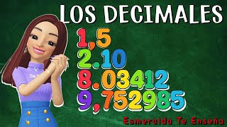 🔢Los Números Decimales Sus Partes y La Forma Correcta de Leerlos y Escribirlos📕 [upl. by Mohandas]