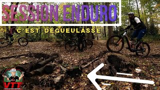 VTT Enduro il y a des jours ou ça ne va pas [upl. by Jacobsen641]