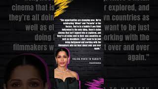 Freida Pinto talks Hollywood opportunities [upl. by Giulietta]