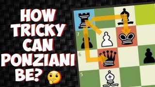 How to Play Ponziani Opening  Best Chess Traps and Tricks [upl. by Novej313]