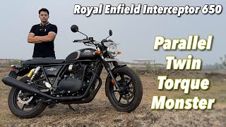 2024 Royal Enfield Interceptor 650 Review  Parallel Twin In A Budget [upl. by Leziar357]