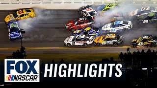 2024 Daytona 500 Highlights  NASCAR on FOX [upl. by Tychonn]