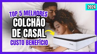 Top 5 Melhores Colchão Casal Custo Benefício 20232024  Qual o Melhor Colchão de Casal Bom e Barato [upl. by Jerroll]