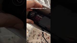 Unboxing CLASSIC LITTMANN III stethoscope 🩺👩🏻‍⚕️ stethoscope littmann [upl. by Cupo420]