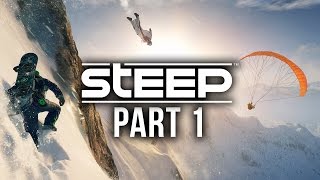 Steep Gameplay Walkthrough Part 1  PLAY TIME IN THE SNOW Full Game [upl. by Uriel]