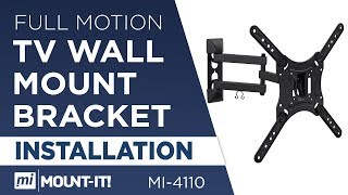 Full Motion TV Wall Mount  Assembly MI4110 [upl. by Elspeth]