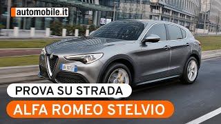 Alfa Romeo Stelvio 2018  Prova su Strada [upl. by Nylesoj]