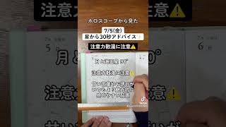 75金ホロスコープから見た今日の過ごし方アドバイス 西洋占星術 ホロスコープ 星読み 手書き文字 shorts [upl. by Myer]