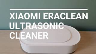 1MIN XIAOMI Eraclean Ultrasonic Cleaner SG HOME IMPROVEMENT [upl. by Deron524]