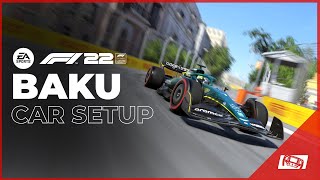 F1 22 Baku Car Setup  Optimal Race Setup [upl. by Bumgardner]