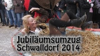 Jubiläumsumzug Schwalldorf 2014 [upl. by Anirbys]