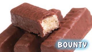 Barritas de Coco y Chocolate  Barritas Bounty Caseras con solo 4 Ingredientes [upl. by Stoneham]