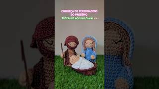 Presépio de Crochê Amigurumi passo a passo Natal Ateliê Pontos da Nathy croche amigurumi presepio [upl. by Adel970]