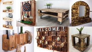 100 Pallet Wood Projects For You To Try At Home [upl. by Maddeu]