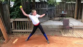 Softball Pitching Instruction progression drills [upl. by Virgel]