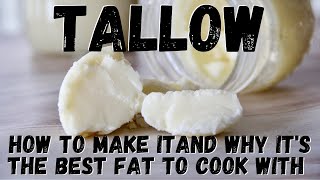 How to make beef tallow and why its our favorite fat to cook with [upl. by Krug]