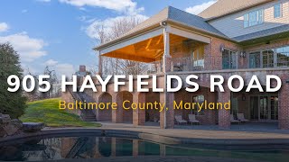 905 Hayfields Rd  Luxury Listing in Baltimore County [upl. by Ardnola]