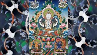 Bodhisattva of Compassion  Avalokitesvara Mantra Chenrezig  OM MANI PADME HUM  by Dorje Howling [upl. by Denby209]