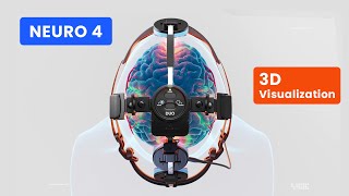 Vielight Neuro 4  Targeting the Default Mode Network  3D Visualization [upl. by Akinet604]