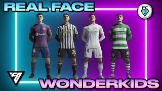 FC 24 REAL FACE WONDER KIDS [upl. by Georglana]