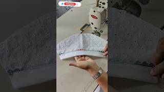 Beautiful sleeve design cutting and stitching easy method appleblossomsleevedesign [upl. by Anirehc]