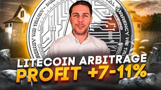 Crypto Arbitrage Guide  LTC Arbitrage Strategy in 2024  Litecoin crypto strategy  Profit 11 [upl. by Delano]